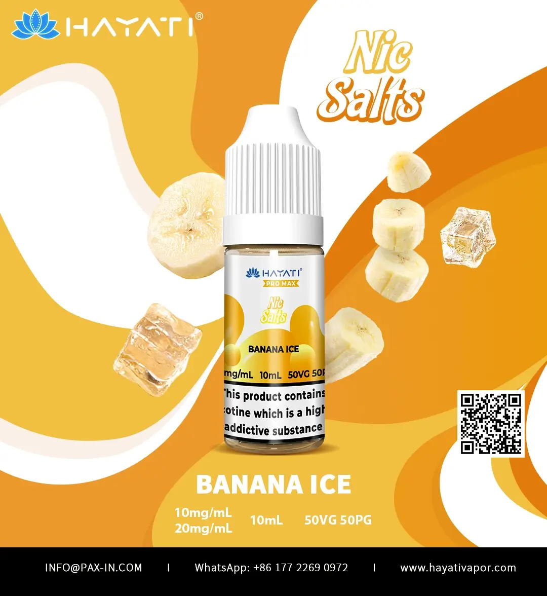 Banana Ice_Hayati Pro Max Nic Salts 5