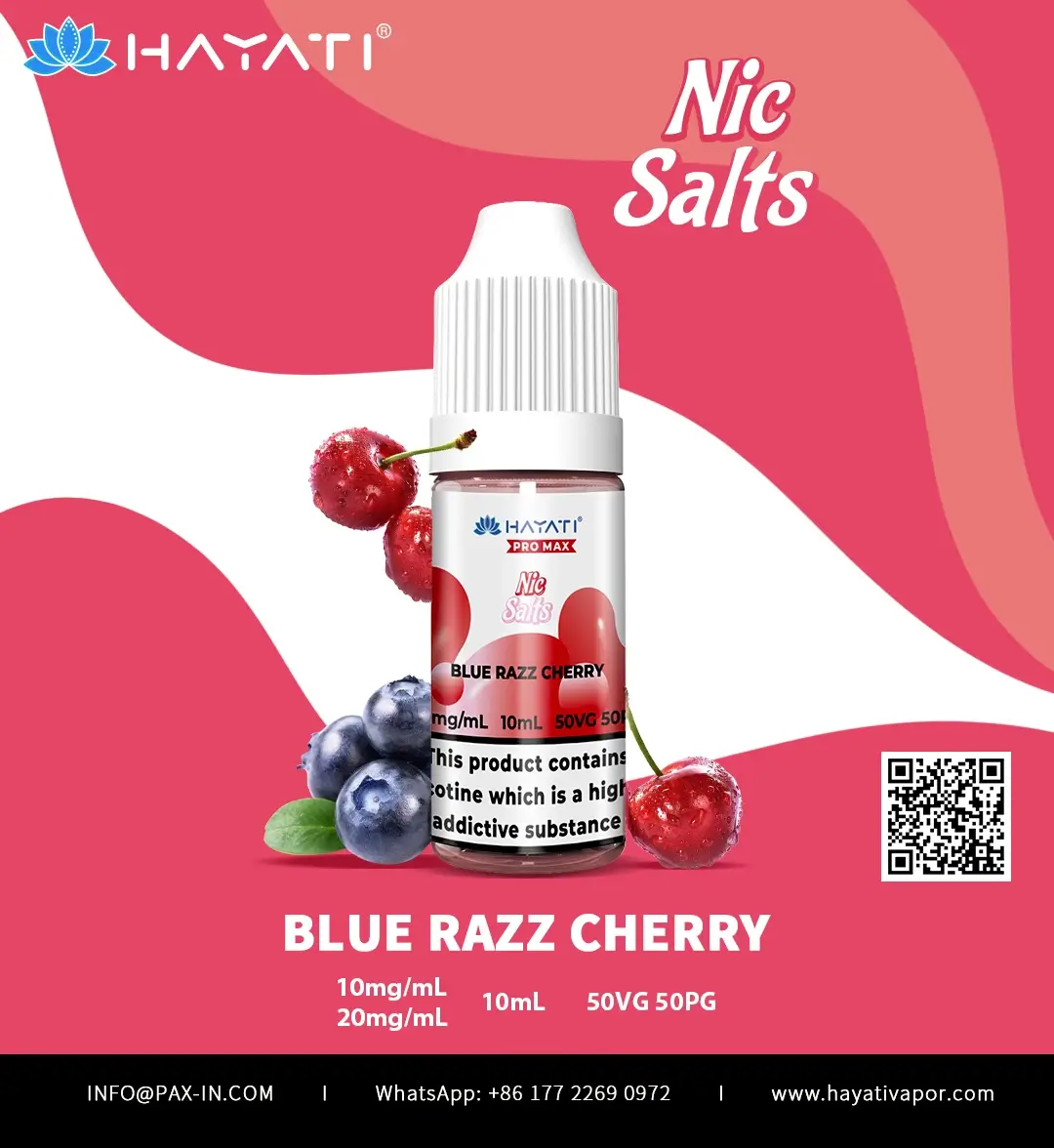 Blue Razz Cherry_Hayati Pro Max Nic Salts 2