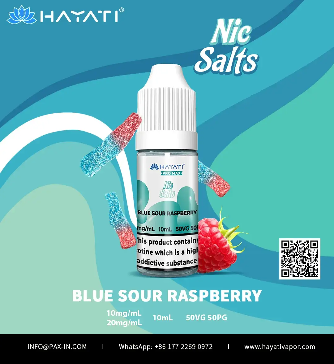 Blue Sour Raspberry_Hayati Pro Max Nic Salts 2