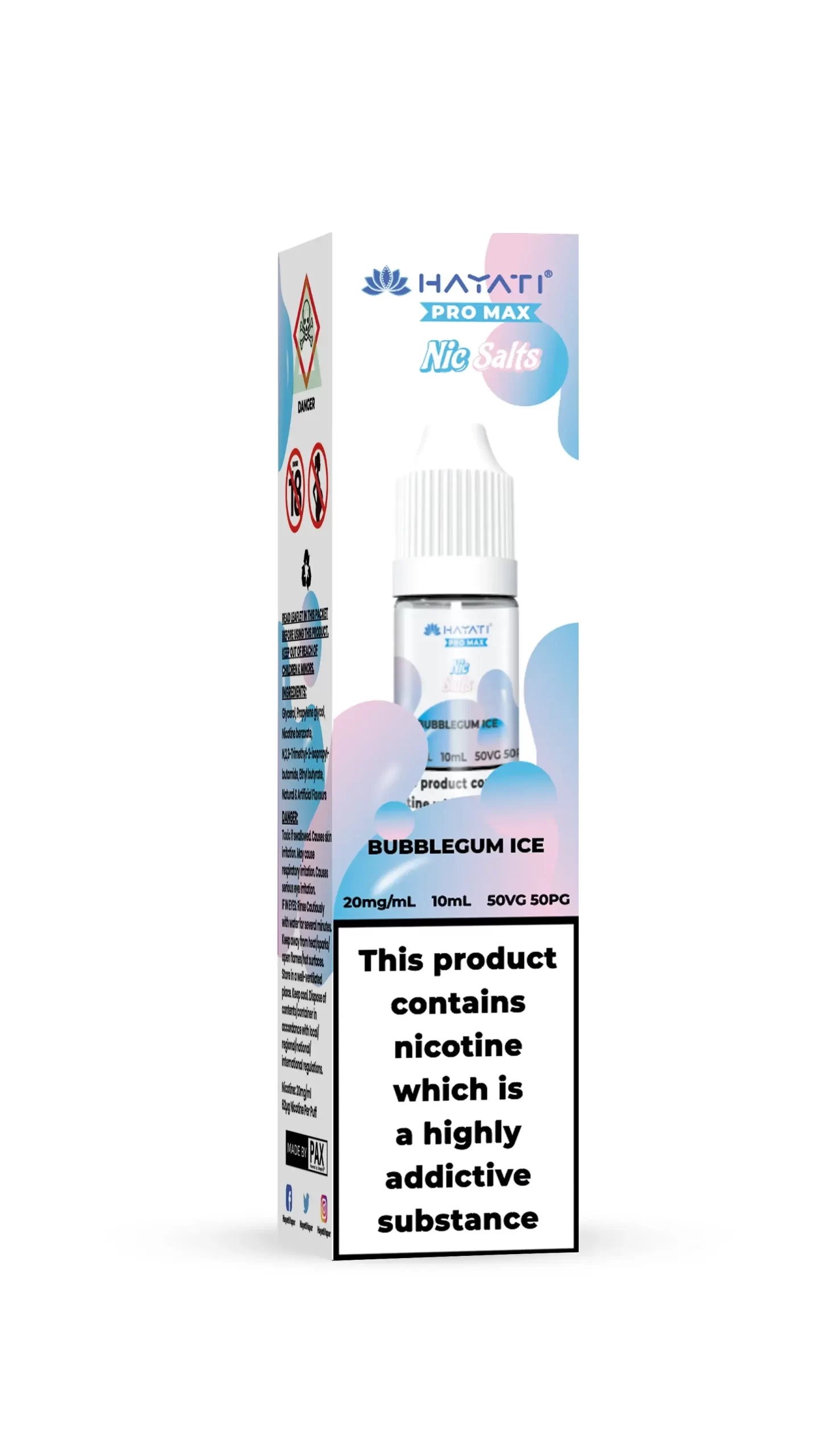 Bubblegum Ice_Hayati Pro Max Nic Salts (20mg) 4