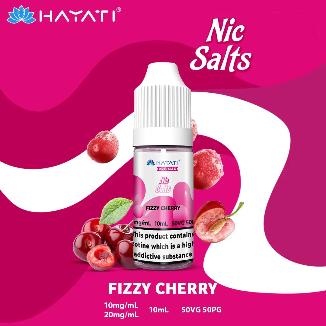 Fizzy Cherry_Hayati Pro Max Nic Salts 1