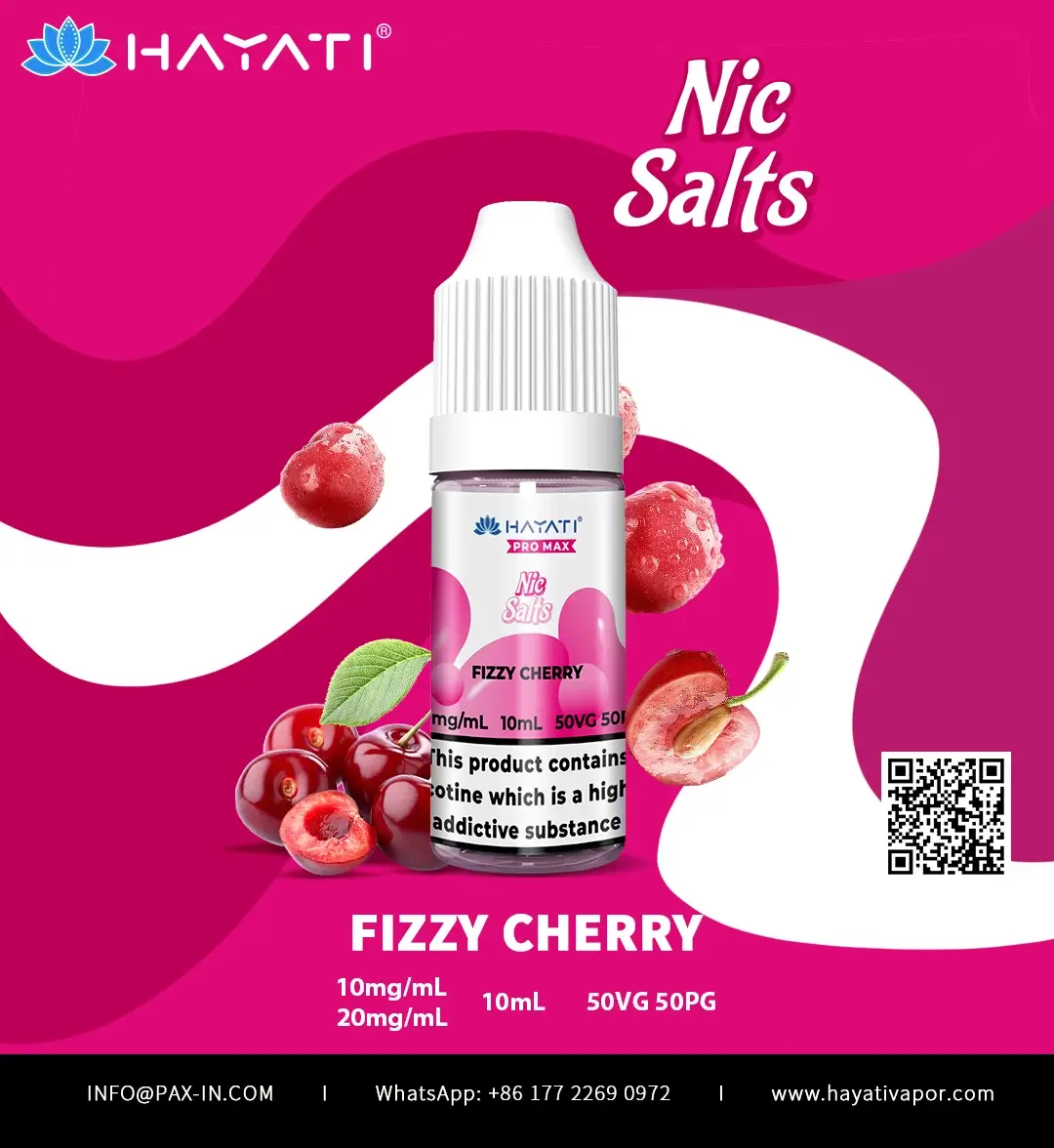 Fizzy Cherry_Hayati Pro Max Nic Salts 2