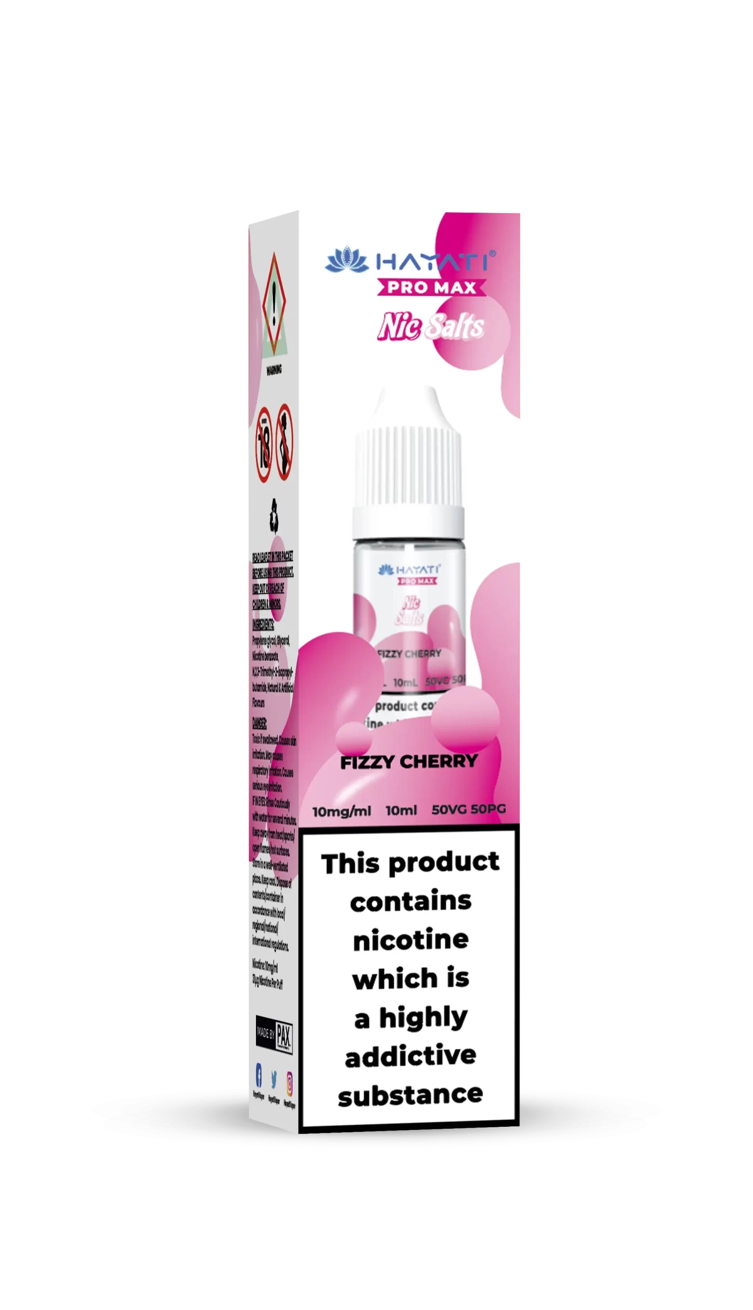 Fizzy Cherry_Hayati Pro Max Nic Salts 5