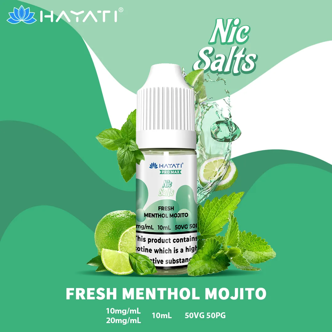 Fresh Menthol Mojito_Hayati Pro Max Nic Salts 1