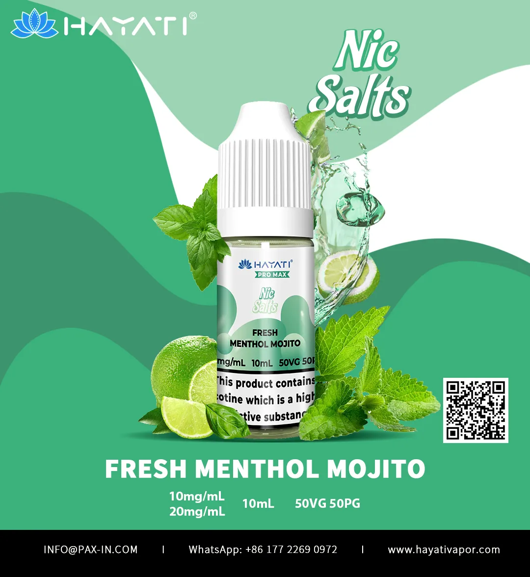 Fresh Menthol Mojito_Hayati Pro Max Nic Salts 2