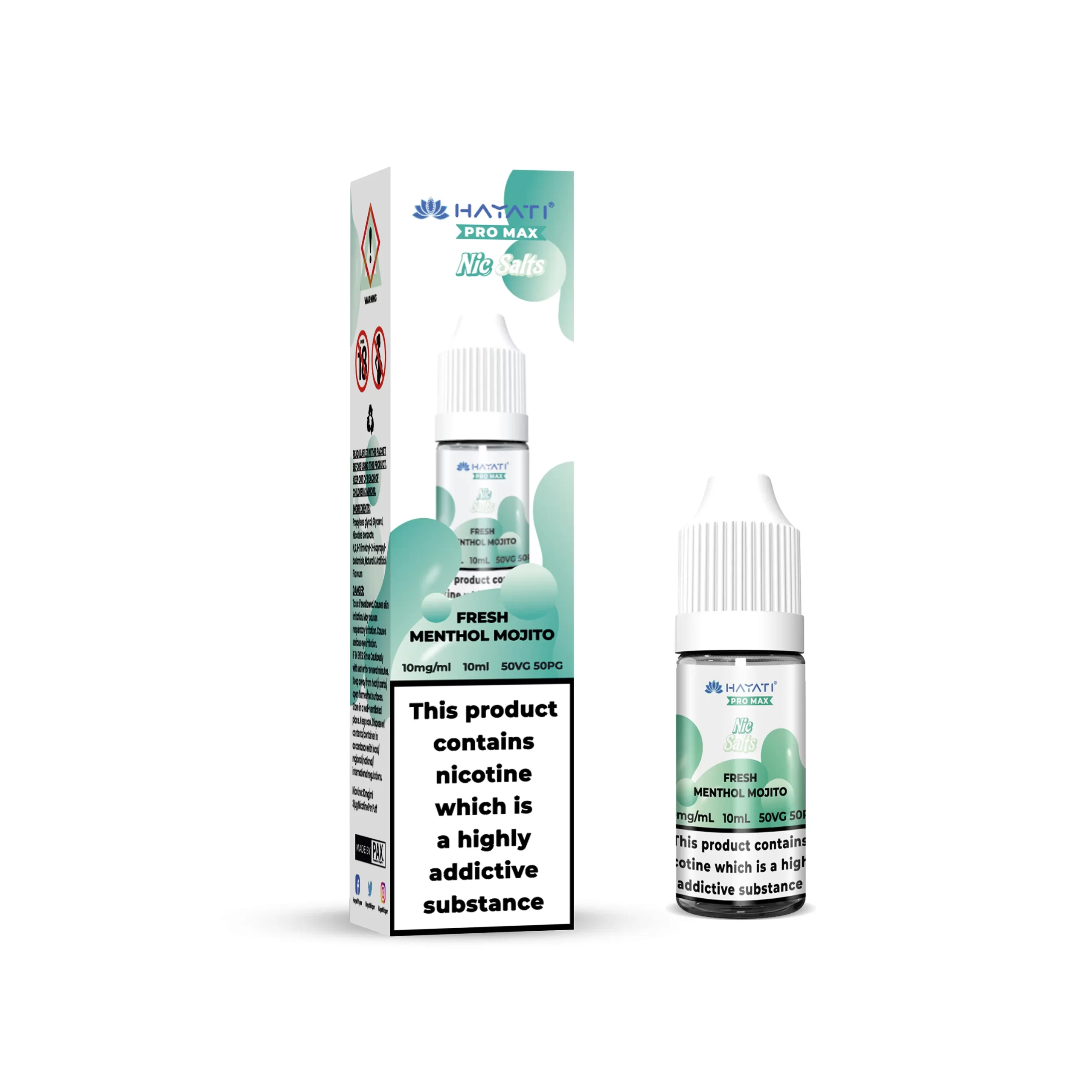 Fresh Menthol Mojito_Hayati Pro Max Nic Salts 4