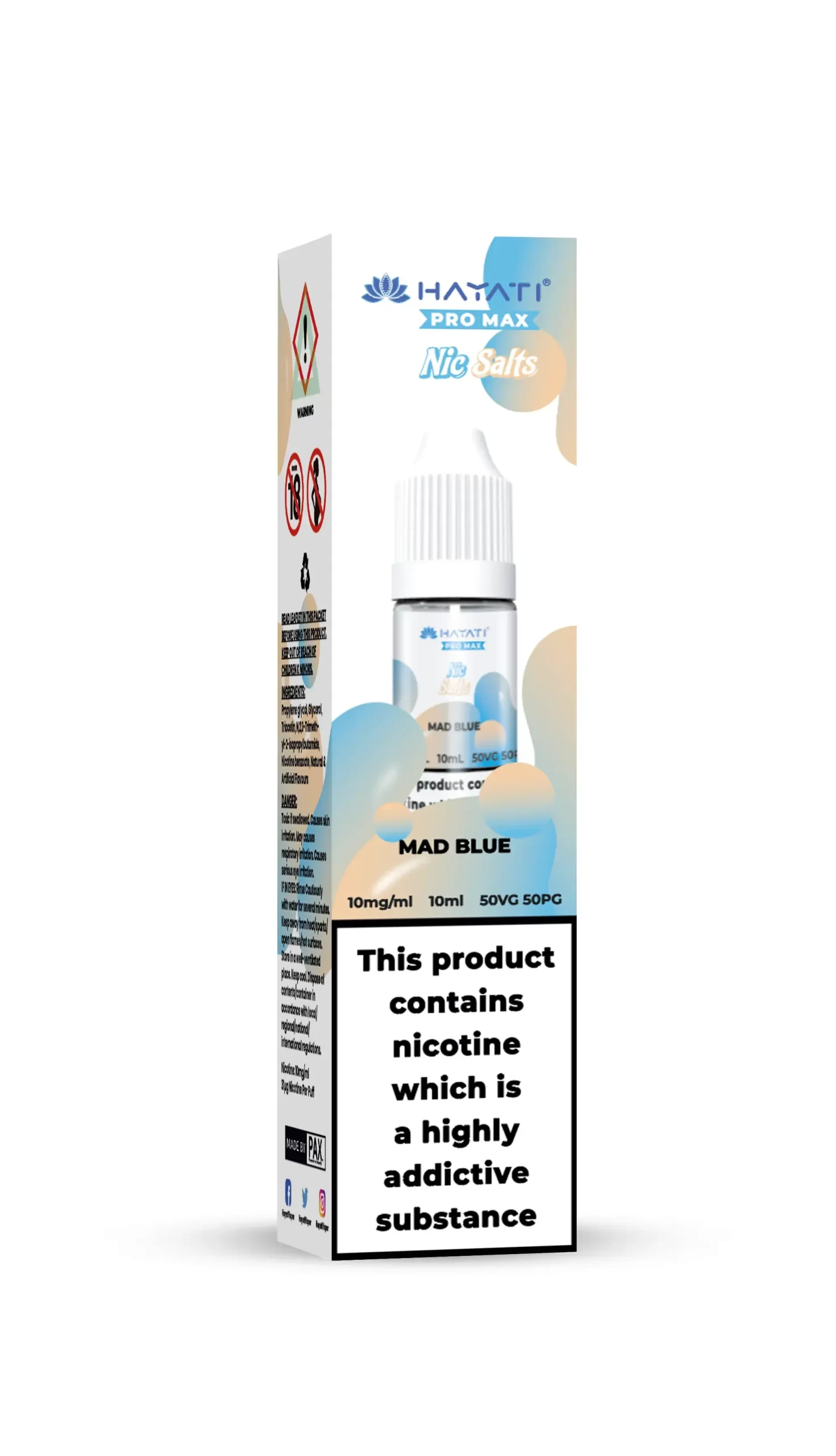 Mad Blue_Hayati Pro Max Nic Salts 5