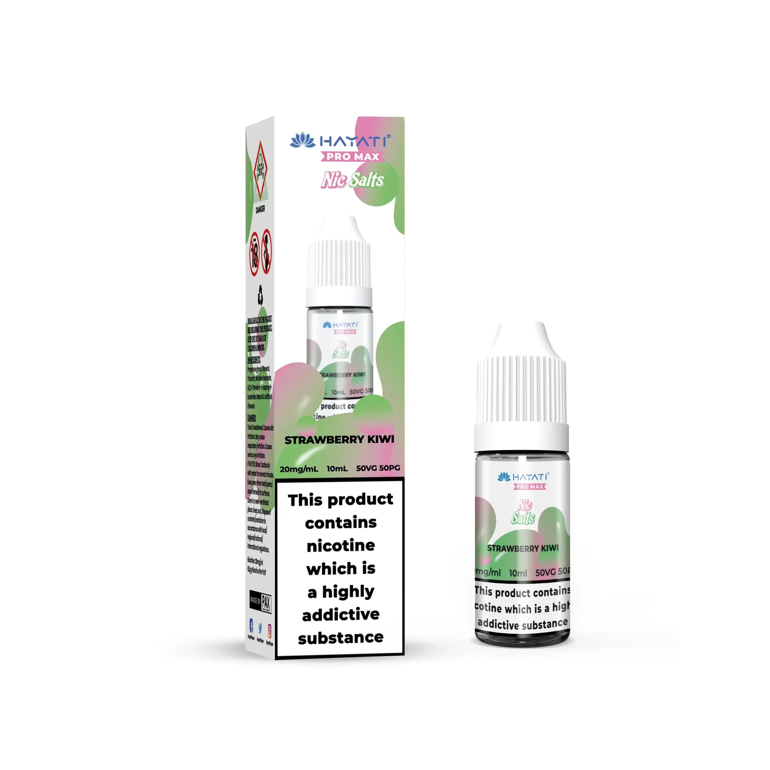 Strawberry Kiwi_Hayati Pro Max Nic Salts(20mgú® 6