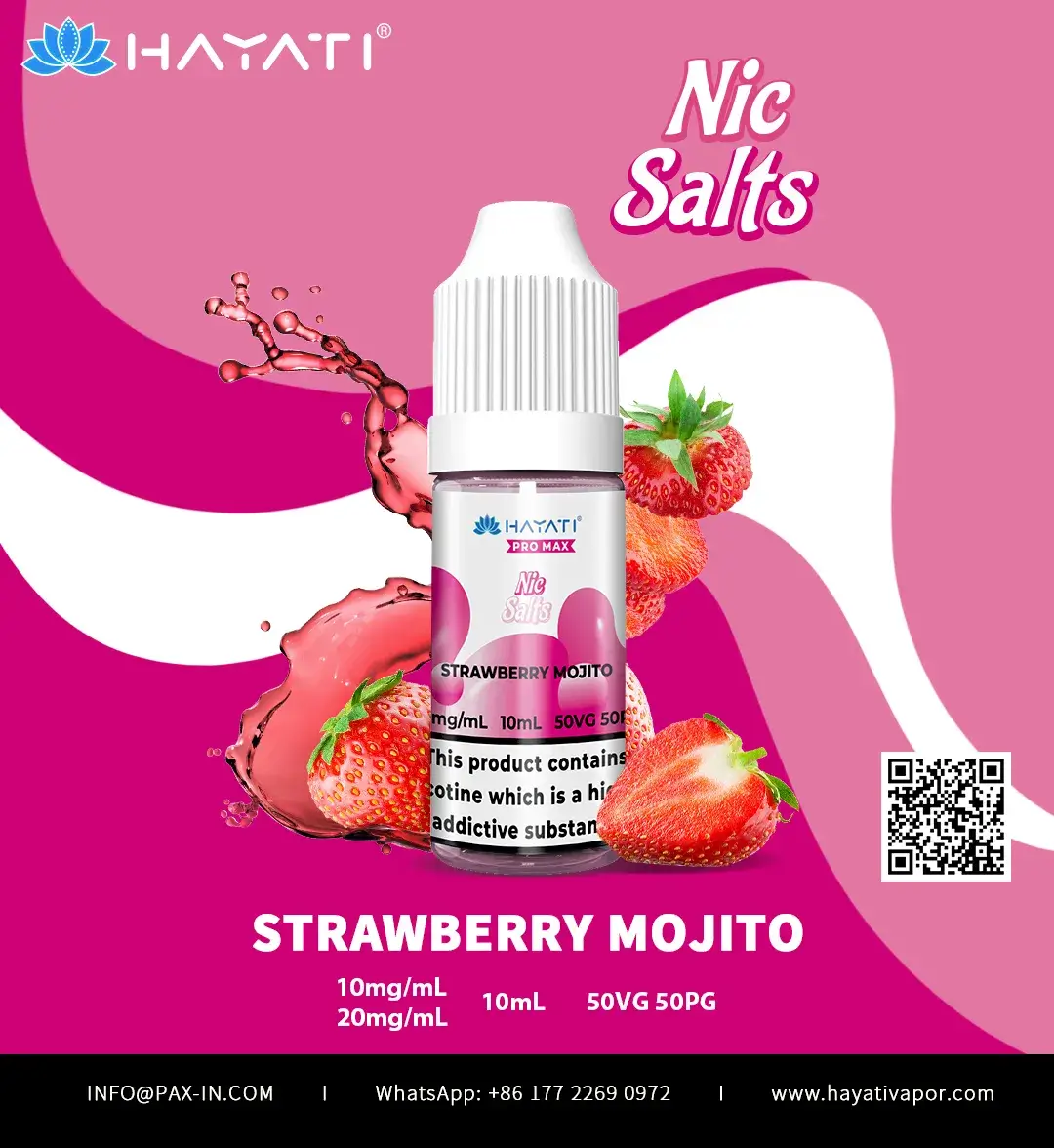 Strawberry Mojito_Hayati Pro Max Nic Salts 2