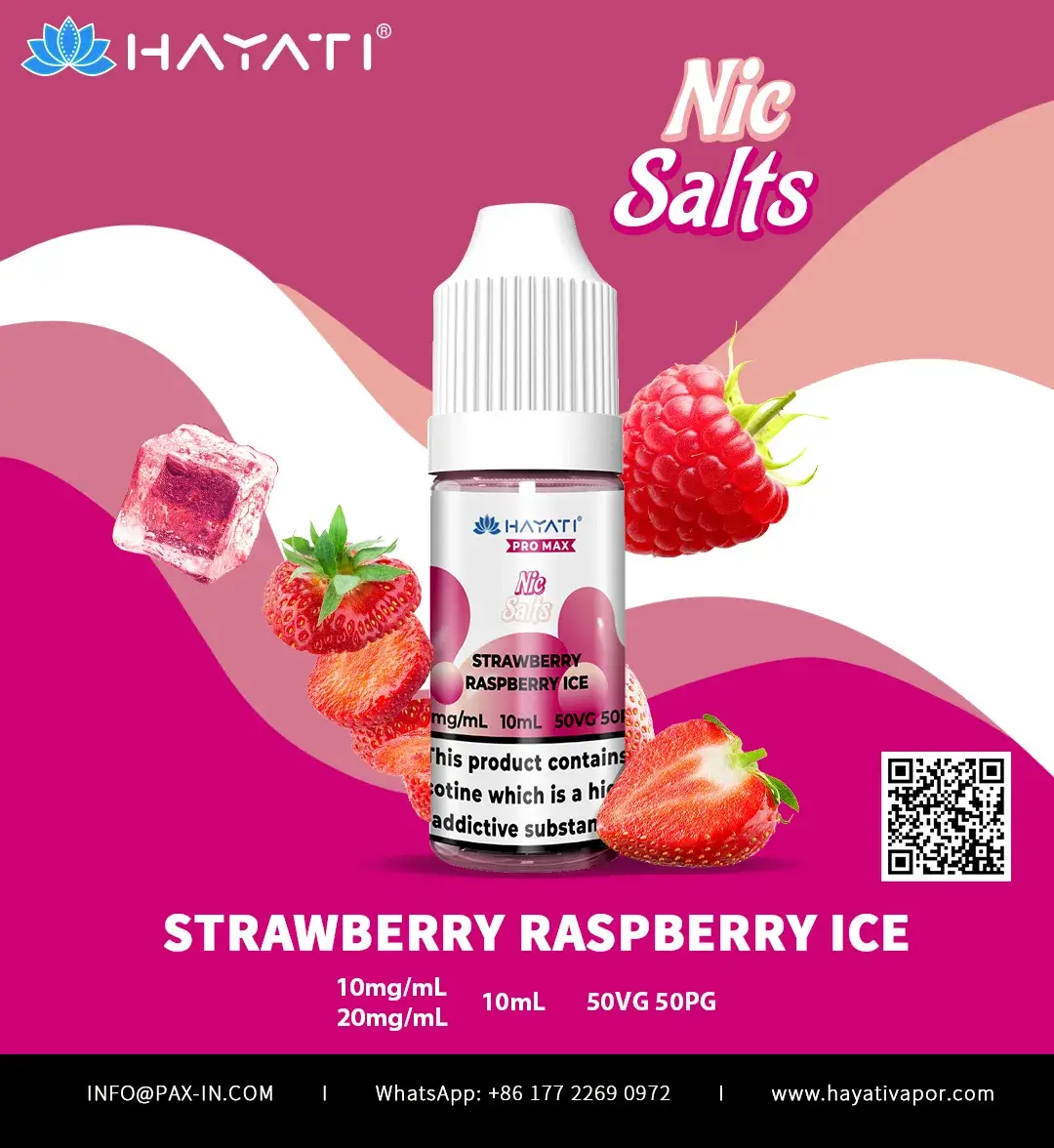 Strawberry Raspberry Ice_Hayati Pro Max Nic Salts 2